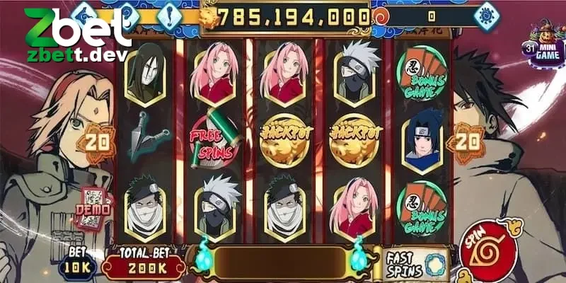 Tổng quan về game slot nổ hũ Naruto cơ bản cần chơi