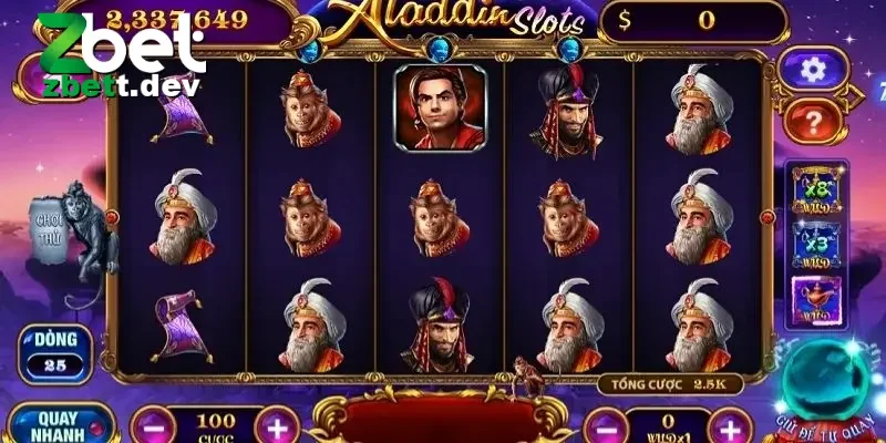 Top tính năng đặc biệt cực hay khi tham gia slot Aladdin